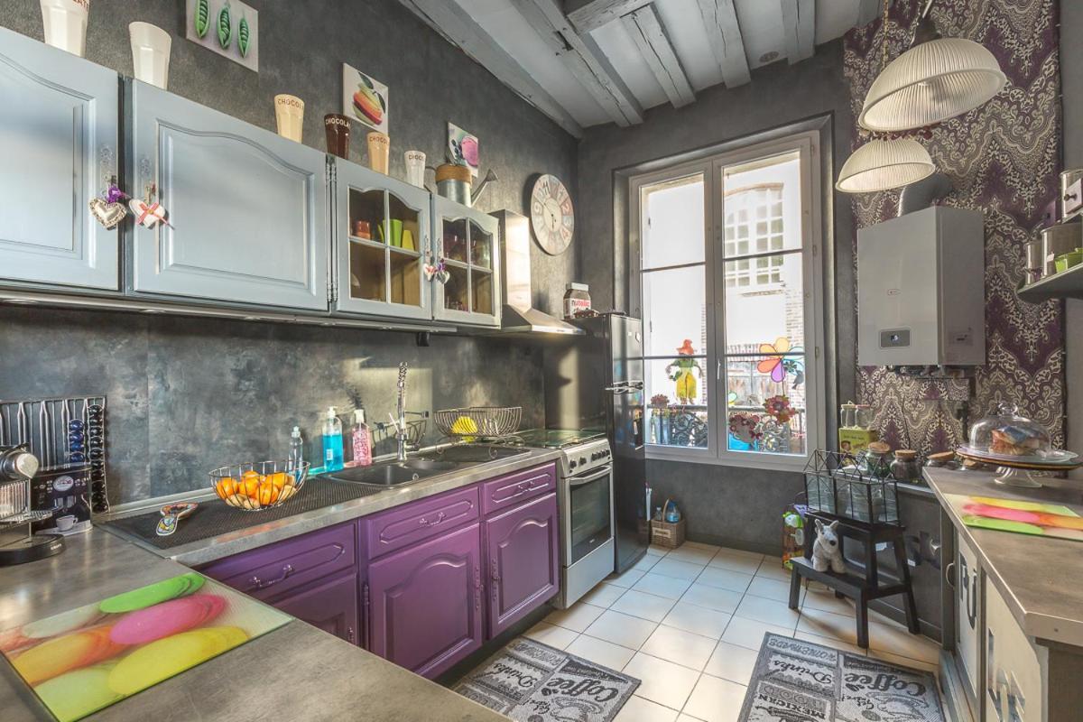 Le Logis De Lancelot Elegant Home City Center Sens Exterior foto